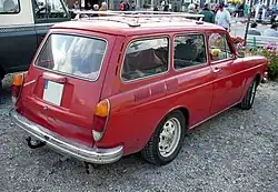 VW Typ 3 Variant – tył pojazdu