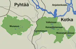 Plan Park Narodowy Valkmusa