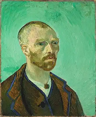 Autoportret (dedykowany Paulowi Gauguinowi), (1888), Fogg Museum