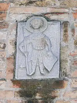 Płaskorzeźba Św. Jerzy