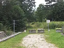 Widok od strony czeskiej (lipiec 2008)