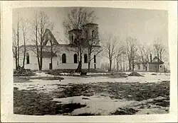 Budynek po zniszczeniach wojennych w 1944 r.