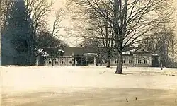 Dwór około 1916 roku