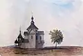 Cerkiew na obrazie Dmitrija Strukowa w 1864 r.