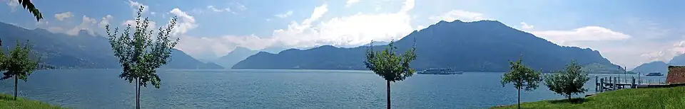 Panorama Jeziora Czterech Kantonów