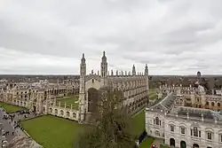 Widok z wieży Great St Mary’s Church