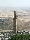Minaret w mieście Mardin