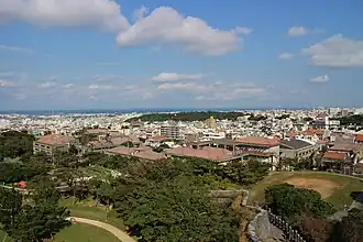 Widoki z zamku Shuri