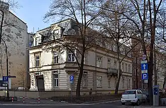 Willa-dom własny Knausa(1883)Kraków, ul. Bogusławskiego 9