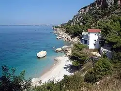 Radhime na południe od Wlory