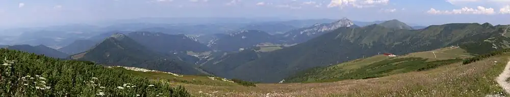 Panorama Vrátnej doliny