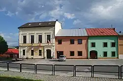 Rynek z urzędem wsi