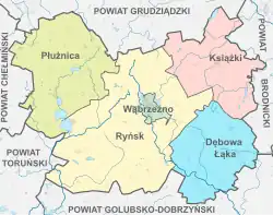 Plan powiatu wąbrzeskiego