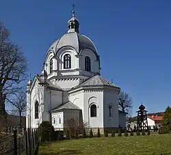 Widok od strony sanktuarium