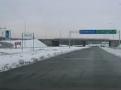 Węzeł Emilia na A2 (grudzień 2005)