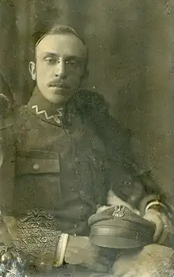 Władysław Pulnarowicz senator II RP w mundurze Legionisty 1922 Turka n/Stryjem