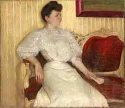 Władysław Skoczylas, Portret młodej kobiety, 1907