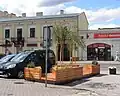 Pierwszy parklet we Włocławku, Plac Wolności-ul. Kościuszki, 2019 r.