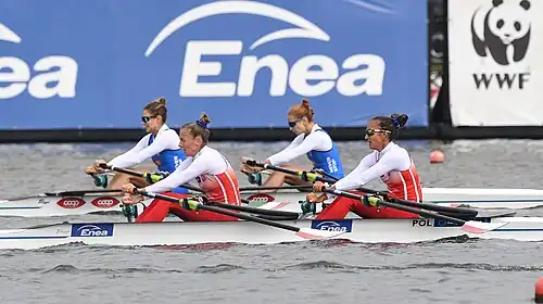 Zawodniczki KS Posnania W. Deresz i J. Halko podczas Mistrzostw Europy 2020