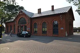 Dworzec od strony miasta