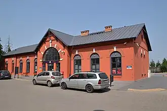 Dworzec od strony miasta