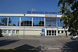 Dworzec od strony miasta