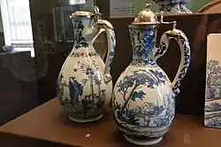 Majolika z Delftu z XVII w.