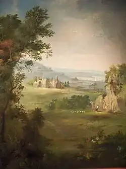 Robert Duncanson, mural pejzażowy, 1850–1852