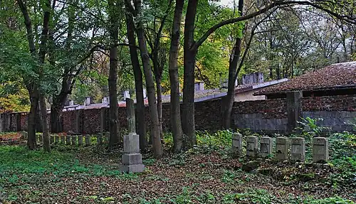 Macewy w roku 2014, tak jak zostały ustawione po II wojnie