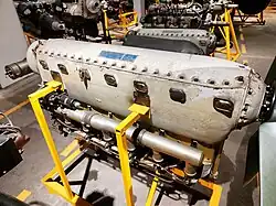 Silnik Walter M-337 eksponowany w Muzeum Lotnictwa Polskiego w Krakowie