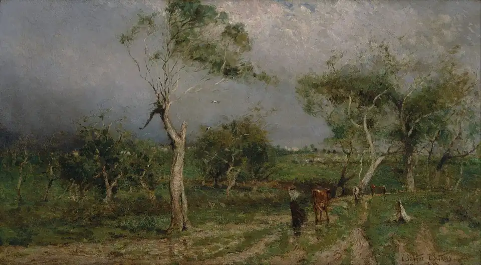 Walter Withers, Burza, 1896, Art Gallery of New South Wales