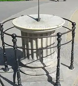 Cień pełniący rolę wskazówki