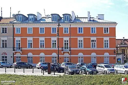 Oficyna Pałacu Branickich od strony ul. Podwale (1804-1805)