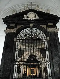 Wnętrze kaplicy Kotowskich