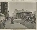 Warszawa w obrazach - Ulica Królewska. Tygodnik Illustrowany 1890 rok.