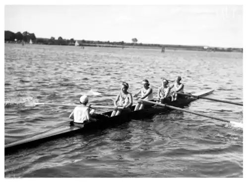 Mistrzynie Polski w czwórce ze sternikiem, 1933