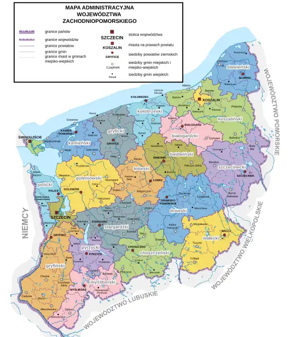 Plan województwa zachodniopomorskiego