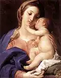 Madonna z dzieciątkiem - Pompeo Batoni