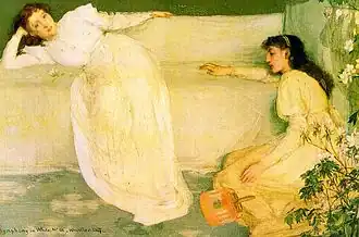 James McNeill Whistler, Symfonia w bieli nr 3, ok. 1865–1867