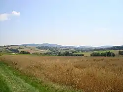 Czermna – widok na Liwocz