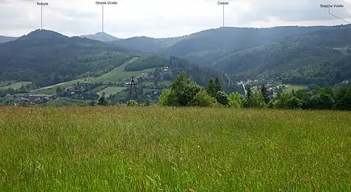 Widok z Cienkowa Niżniego