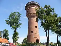 Wieża ciśnień z tarasem widokowym