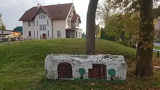 Pozostałości po&nbsp;wieży ciśnień