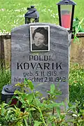 Grób Leopoldine Kovarik – zamordowanej przez nazistów