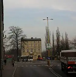 Droga wojewódzka nr 114, Rynek Starego Miasta i ul. Grunwaldzka