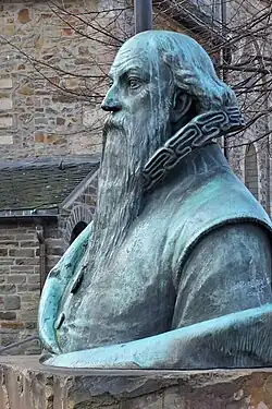 Popiersie Wilhelma Fabriciusa w Hilden