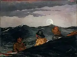 Winslow Homer, Całując księżyc, 1904