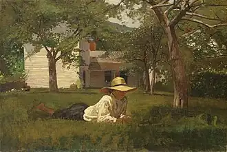 Winslow Homer, Odpoczynek w południe, 1872