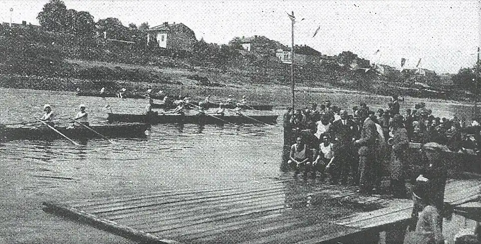 Wewnętrzne regaty klubu lata 20.