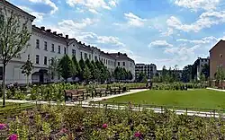 ul. Karmelicka pomiędzy 22 a 28Park im. Wisławy Szymborskiej